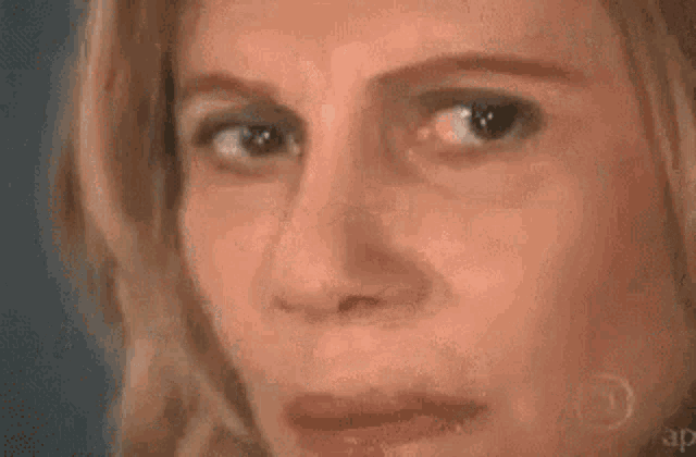 Confused woman with equations